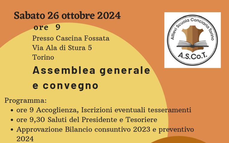 Assemblea generale e convegno