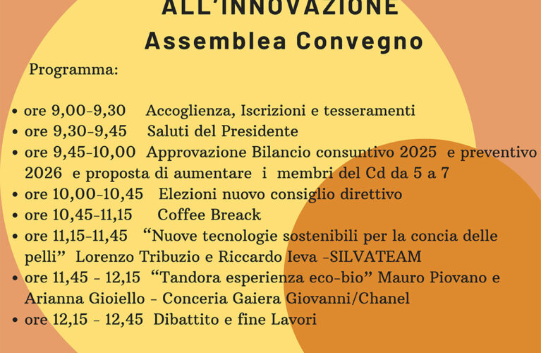 Assemblea generale e convegno 2026