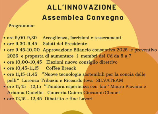 Assemblea generale e convegno 2026